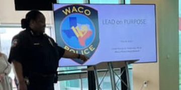 Chief Victorian gave an inspirational speech today at the Baylor Club for an International Women’s Day Luncheon