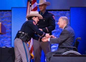 Gov. Abbott celebrated new law enforcement graduates who answered the call to serve and protect their fellow Texans at the Texas DPS’ Recruit Class C-2022 Graduation Ceremony