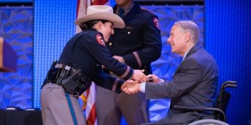 Gov. Abbott celebrated new law enforcement graduates who answered the call to serve and protect their fellow Texans at the Texas DPS’ Recruit Class C-2022 Graduation Ceremony