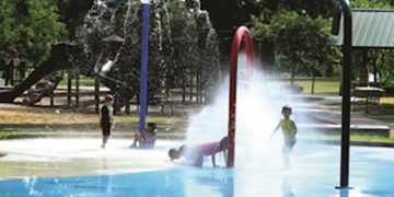 Splash pads have been turned on for the season, city officials say