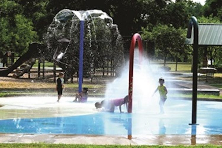 Splash pads have been turned on for the season, city officials say