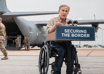 Gov. Abbott announced the deployment of the new Texas Tactical Border Force to the Texas-Mexico border to respond to the growing border crisis at Austin Bergstrom International Airport
