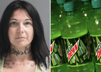 Woman stabbed her 79-year-old roommate to death, police shocked by what she did with a can of diet soda after she was caught!