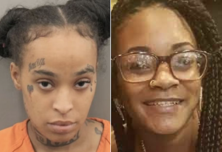 Woman killed mother and covered her with blanket before leaving the victim’s 7-year-old daughter with her body for hours because she thought the woman was flirting with her boyfriend; charged