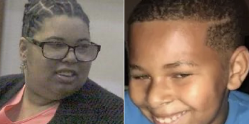 Mom took a metal bar and beat her 11-year-old son before stabbing the child through the back of the head while his two younger brothers were in the room because she thought the boy was demon; convicted!