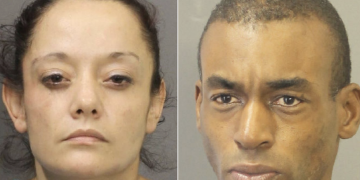 Woman agreed to help a man who used a wheelchair with his daily activities in exchange for a place to live, before she and her boyfriend made a plan to rob and strangle the elderly man; sentenced