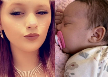Mom, who grabbed her newborn baby before she repeatedly and forcibly threw the 2-month-old child on the roadway, killing her, and then fled into nearby woods upon police arrival, was sentenced!