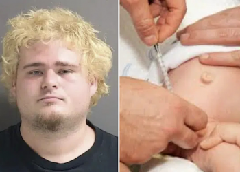 Babysitter who was caring for his cousin’s 2-year-old child while she was at work called the woman and told her that her son was bleeding from his private area as glass had entered his diaper, but doctors claim the cut was much too clean and precise to be accidental in any way; arrested