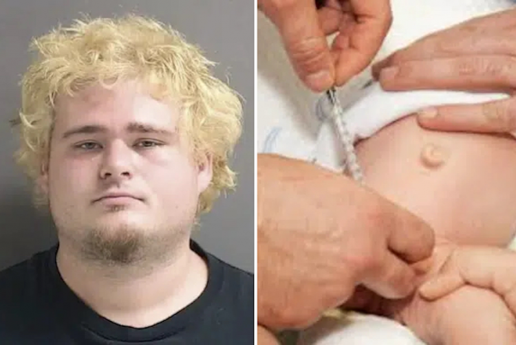 Babysitter who was caring for his cousin’s 2-year-old child while she was at work called the woman and told her that her son was bleeding from his private area as glass had entered his diaper, but doctors claim the cut was much too clean and precise to be accidental in any way; arrested