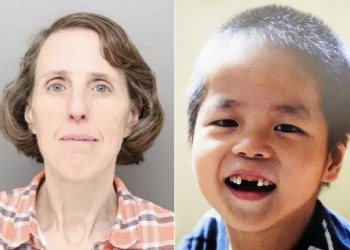 Mother starved her special needs adopted 8-year-old son for days before she got angry that the child soiled himself and slammed his head into the floor, the boy’s dad was aware of the life-threatening injuries, but refused to seek medical assistance; sentenced