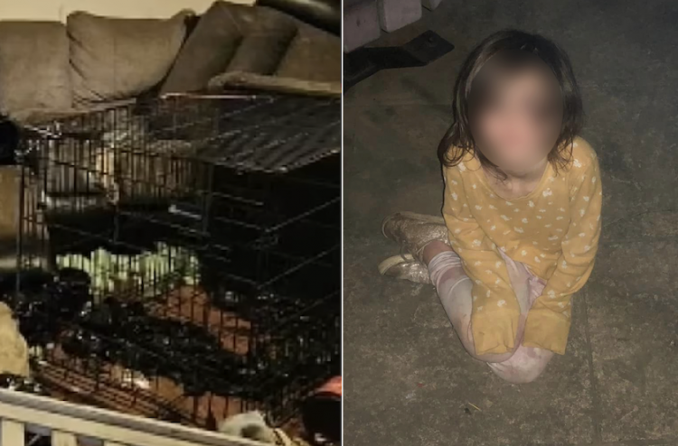 Dad and mom of six children, who wanted their 6-year-old daughter to eat her own waste while keeping her locked in cage, regularly beat her and forced the child to eat animal food until she became Iimp and nearly died, were charged!