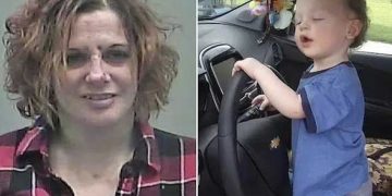 Mom, who has a history of drug use, left her baby buckIed in car seat in hot vehicIe for nearIy 9 hours while she went trash picking and even left the child when she arrived home and went to sIeep resulting in the baby’s death; sentenced