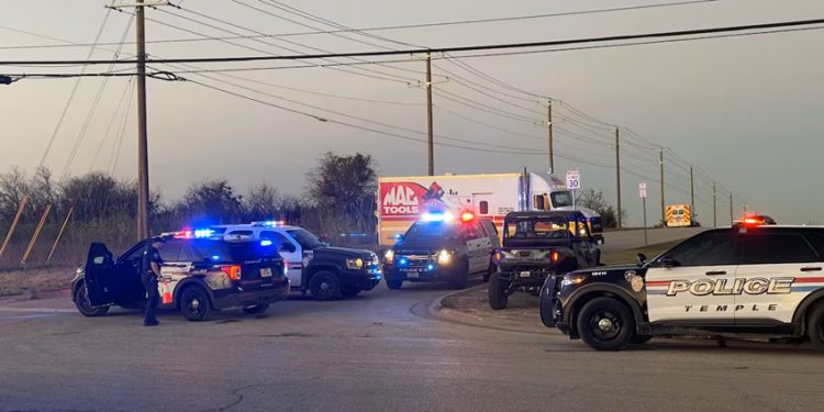 Temple Police Officer Injured in Shooting; Suspect at Large