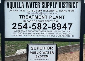 Aquilla Water Supply District Faces Rising Costs with $50 Million Bond Project