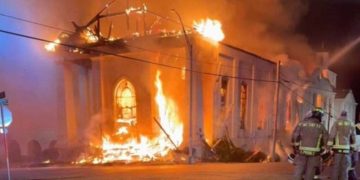Investigation Underway into Destructive Fire at Historic Marshall Church