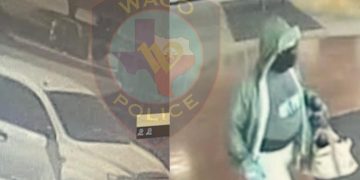 Suspect sought in aggravated bank robbery on Hewitt Drive