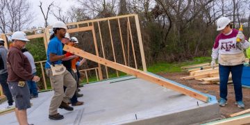 City of Waco employees volunteer to build home for local family during annual Raise the Roof event