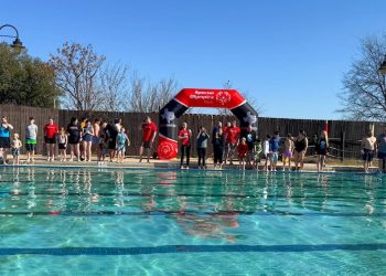 Waco Police Department takes part in Special Olympics Texas Polar Plunge event