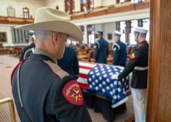 Texas Department of Public Safety honors Congressman Sylvester Turner at Texas State Capitol