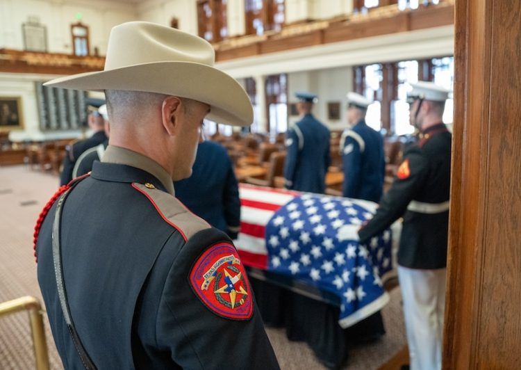Texas Department of Public Safety honors Congressman Sylvester Turner at Texas State Capitol