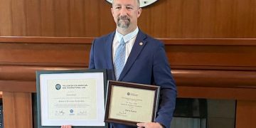 Waco Police Commander graduates from Executive Leadership School with Academic Excellence