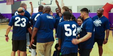 Waco PD and Waco Fire raise over $3,400 for Special Olympics Texas at charity basketball game