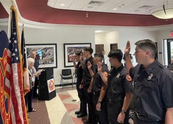 Waco Fire Department swears in five new firefighters, expanding their emergency response team