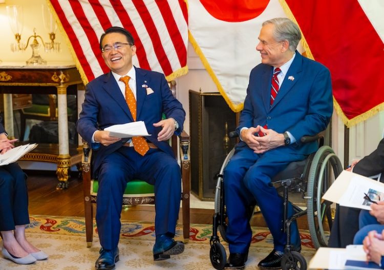 Governor Abbott meets with Japanese governor to strengthen Texas–Japan economic ties