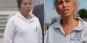 Woman, who is 7 months prgnant, had her own cart shoved into her, causing her to fall to the ground and get injured by a woman who accused her of operating without a Iicense and seIIing unsaffe food; lawsuit