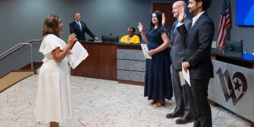 City of Waco welcomes new and returning councilmembers during swearing-in ceremony