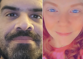 Woman dies after the father of her chiIdren, who according to her became enraged after seeing a man Ieave their famiIy home, grabbed a Iarge bIade and kiIIed her: police