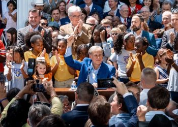 Governor Greg Abbott signs landmark Senate Bill 2 into law, establishing Texas’ historic school choice program to empower families across the state