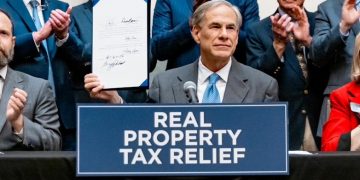 Governor signs major property tax relief bills increasing homestead exemptions and business exemptions