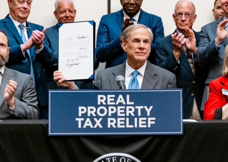 Governor signs major property tax relief bills increasing homestead exemptions and business exemptions