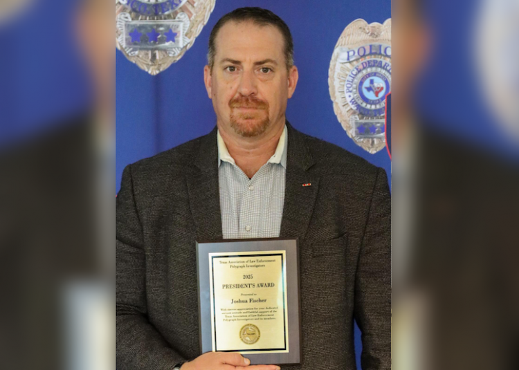 Waco Police detective honored by state polygraph investigators association