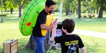 Waco library unveils new StoryWalk at Dewey Community Center