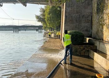 Waco Riverwalk cleared and refreshed after recent flooding by city crews