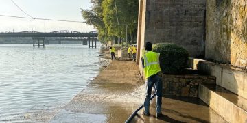 Waco Riverwalk cleared and refreshed after recent flooding by city crews