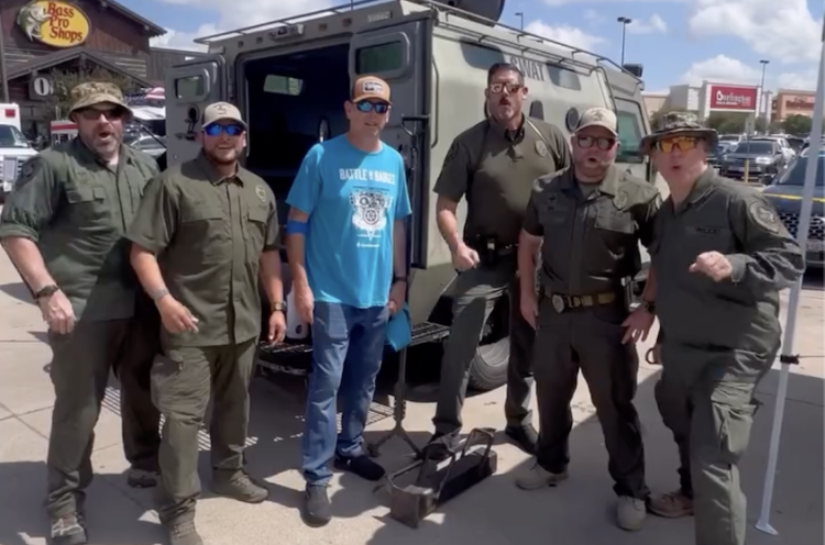 Waco Police Department held Battle of the Badges blood drive