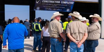 City of Waco celebrates completion of new transfer station