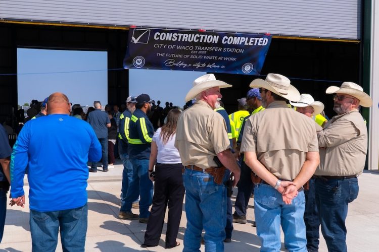 City of Waco celebrates completion of new transfer station