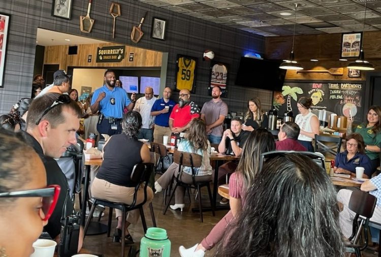 Waco Police Department engages with community during Hispanic Chamber event