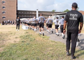 Texas DPS welcomes Class C-2025 recruits to trooper training