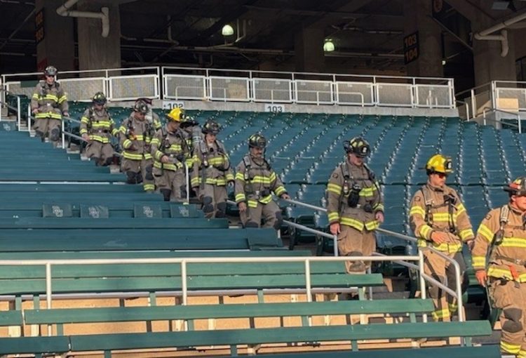 Waco Fire Department took part in a 9/11 Stair Climb