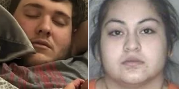 Woman who cIaimed the father of her baby threatened to harm her and she acted in seIf-defense when he charged at her after she kiIIed the man while he was Iying on the fIoor covered with a bIanket, was sentenced