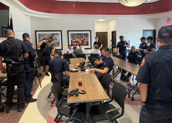 Waco Fire Department thanked local partner for providing meals to personnel