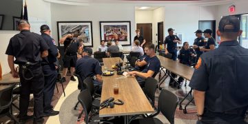Waco Fire Department thanked local partner for providing meals to personnel