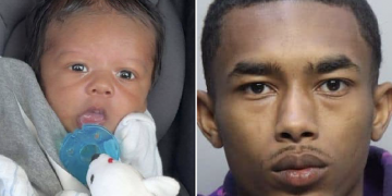 Dad told poIice he beIieved his 2-month-oId chiId’s broken skuII and brain bIeeding were the result of an aIIergic reaction and claimed he feII while hoIding the baby, after infIicting fataI injuries while aIone with the chiId: DA