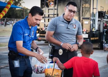 Waco Police Department hosted annual Trunk or Treat with Waco ISD Police Department