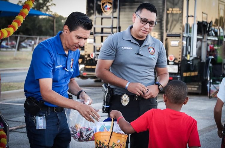 Waco Police Department hosted annual Trunk or Treat with Waco ISD Police Department